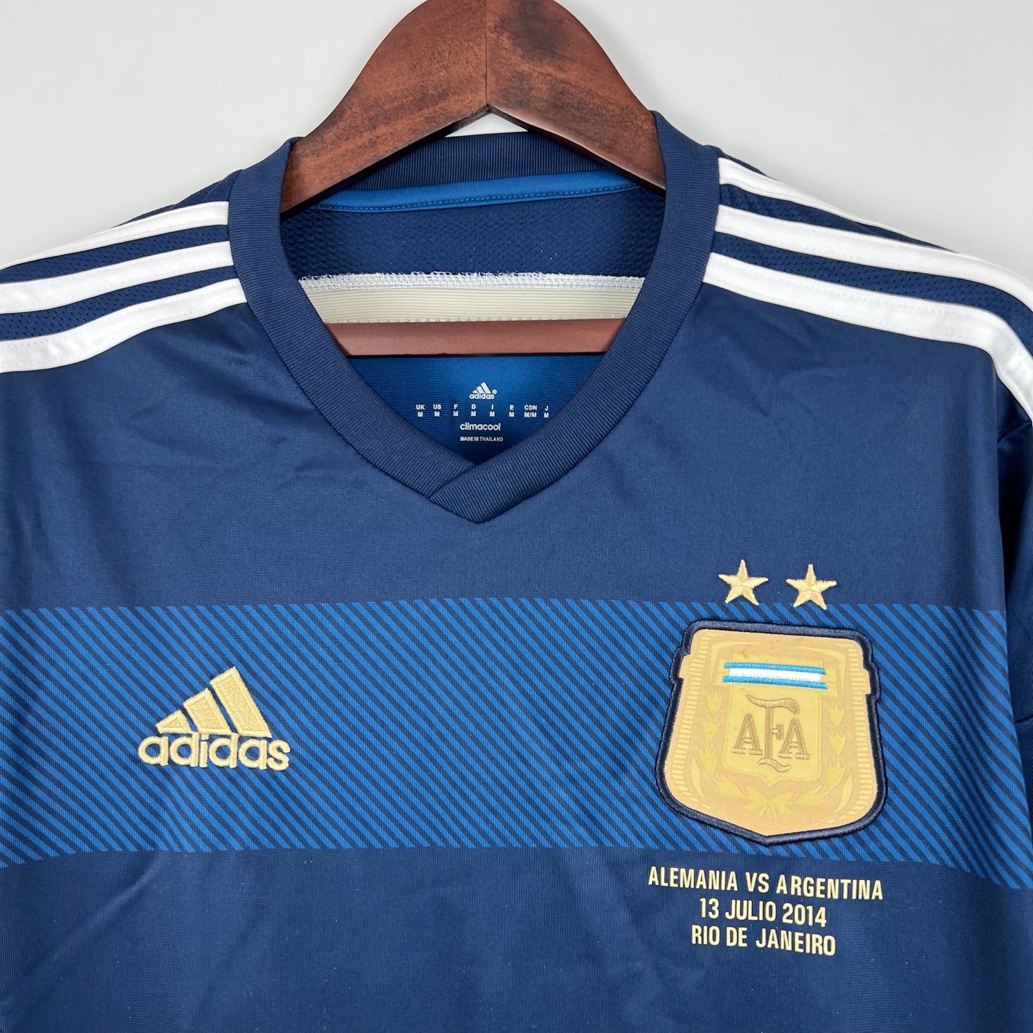 Argentina Retro 2014 Long-Sleeve Away (Fan)
