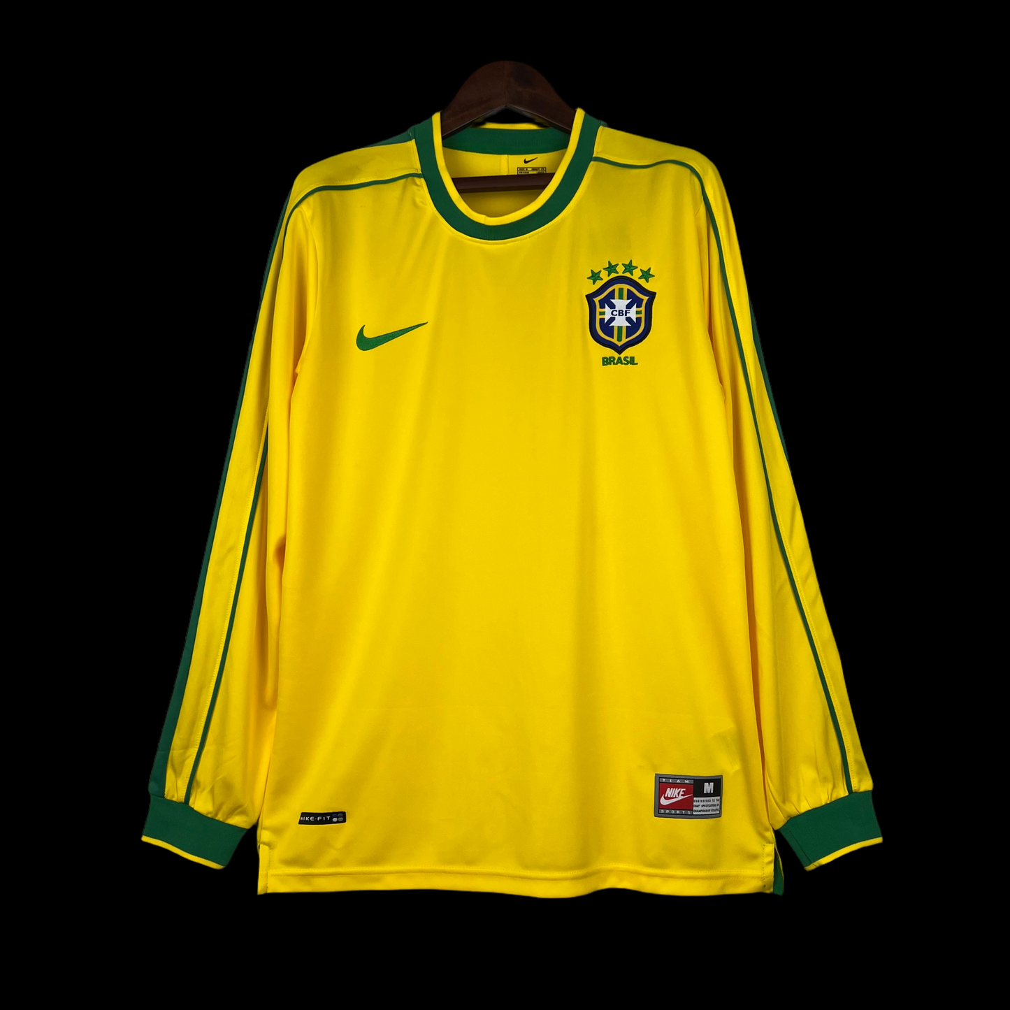 Brazil Retro 1998 Long-Sleeve Home (Fan)