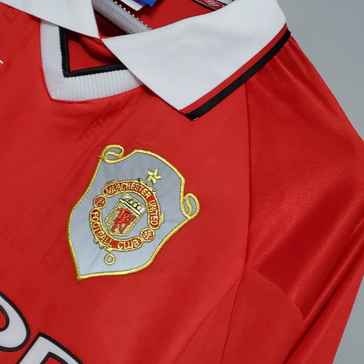 Manchester United Retro 99/00 Long-Sleeve Home (Fan)