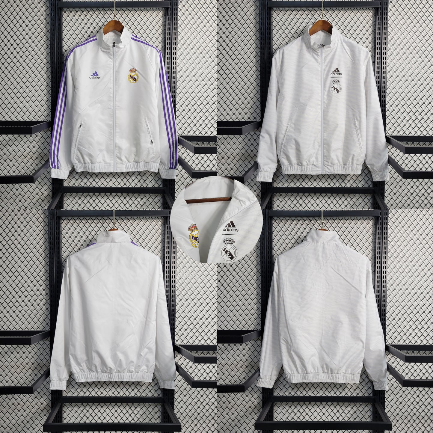 Real Madrid 23/24 Reversible Windbreaker (Fan)