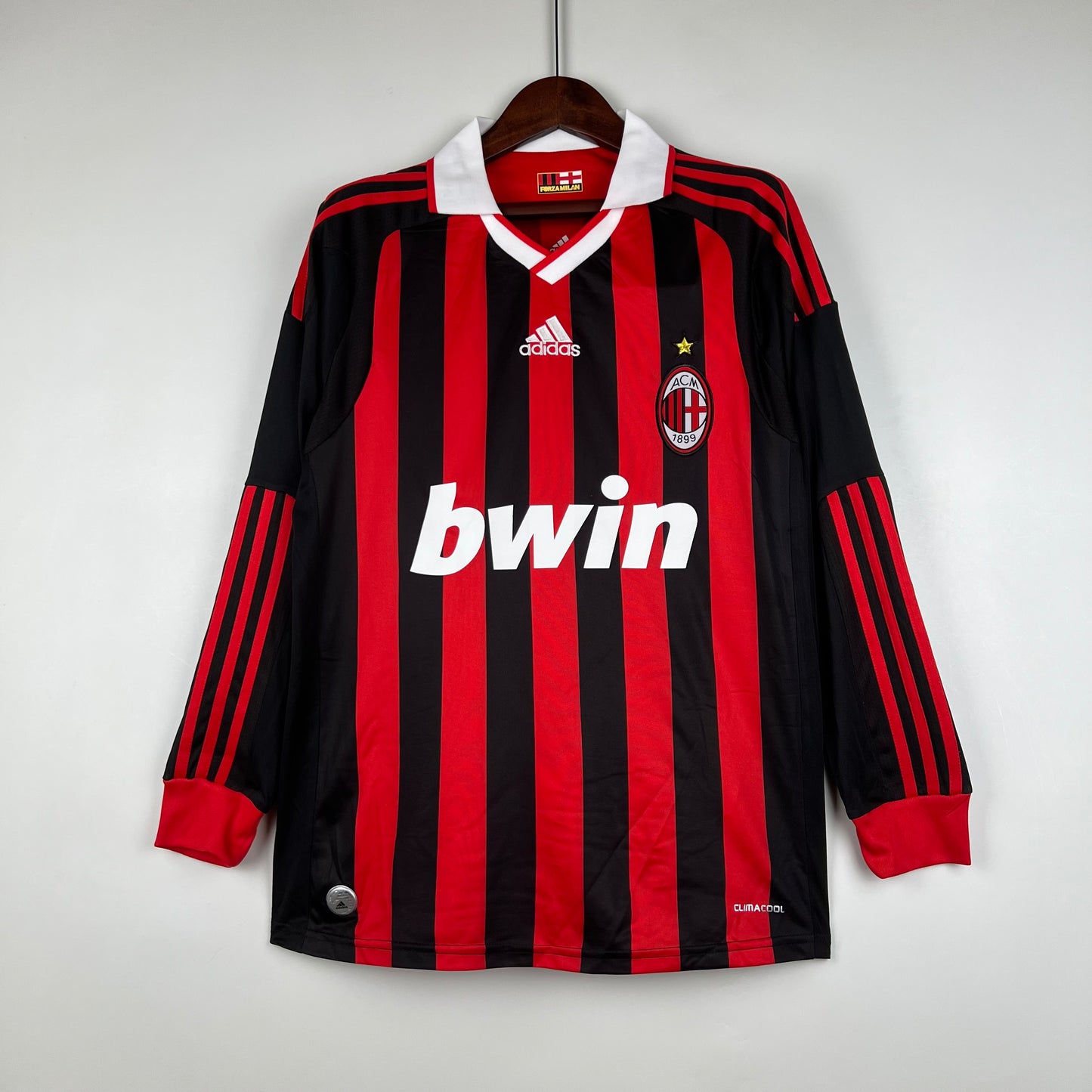 AC Milan Retro 09/10 Long-Sleeve Home (Fan)