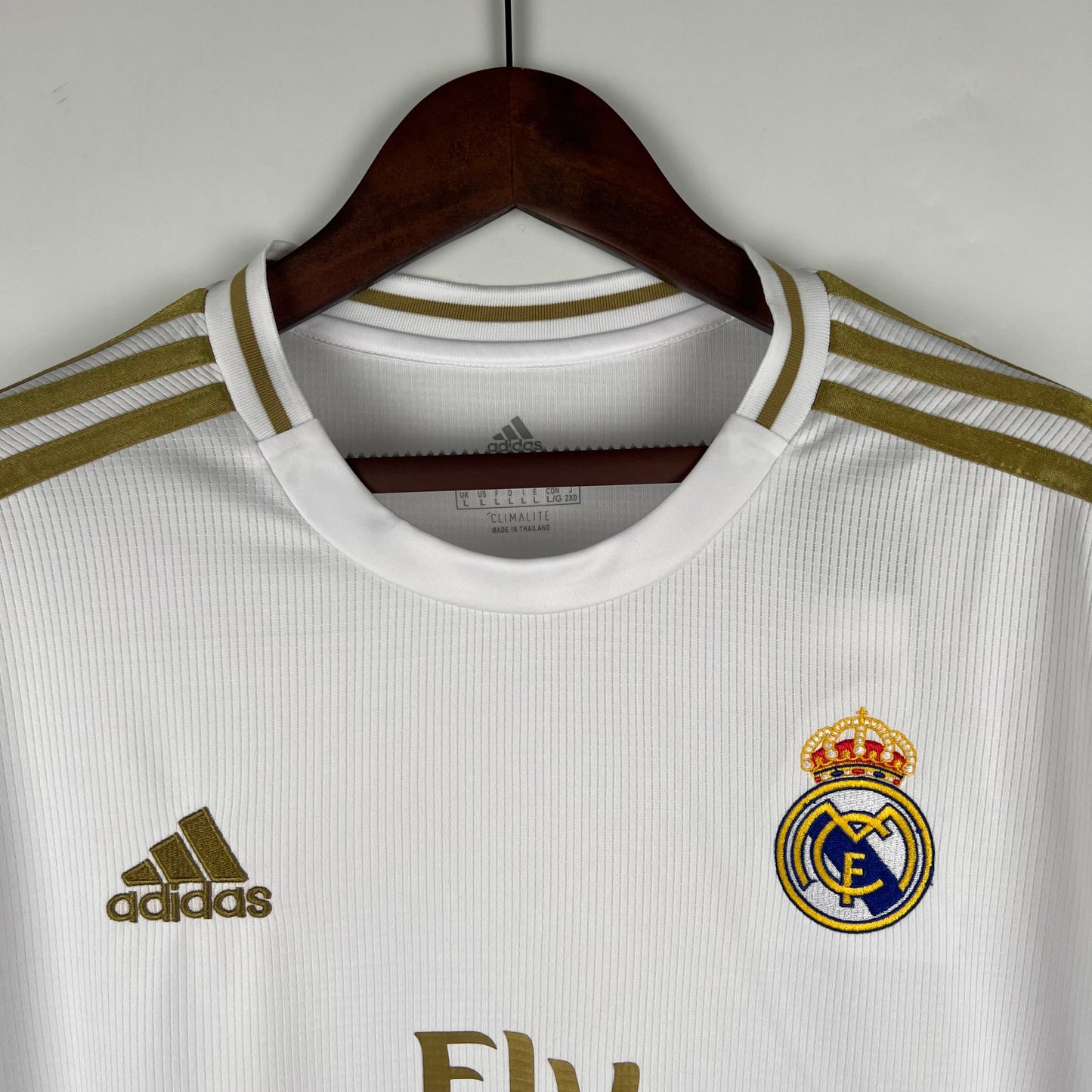 Real Madrid Retro 19/20 Long-Sleeve Home (Fan)