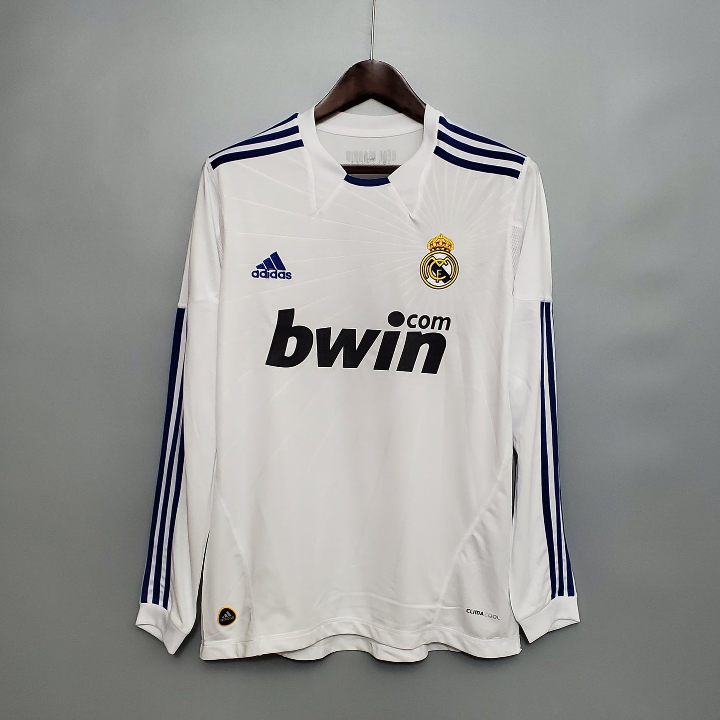 Real Madrid Retro 10/11 Long-Sleeve Home (Fan)