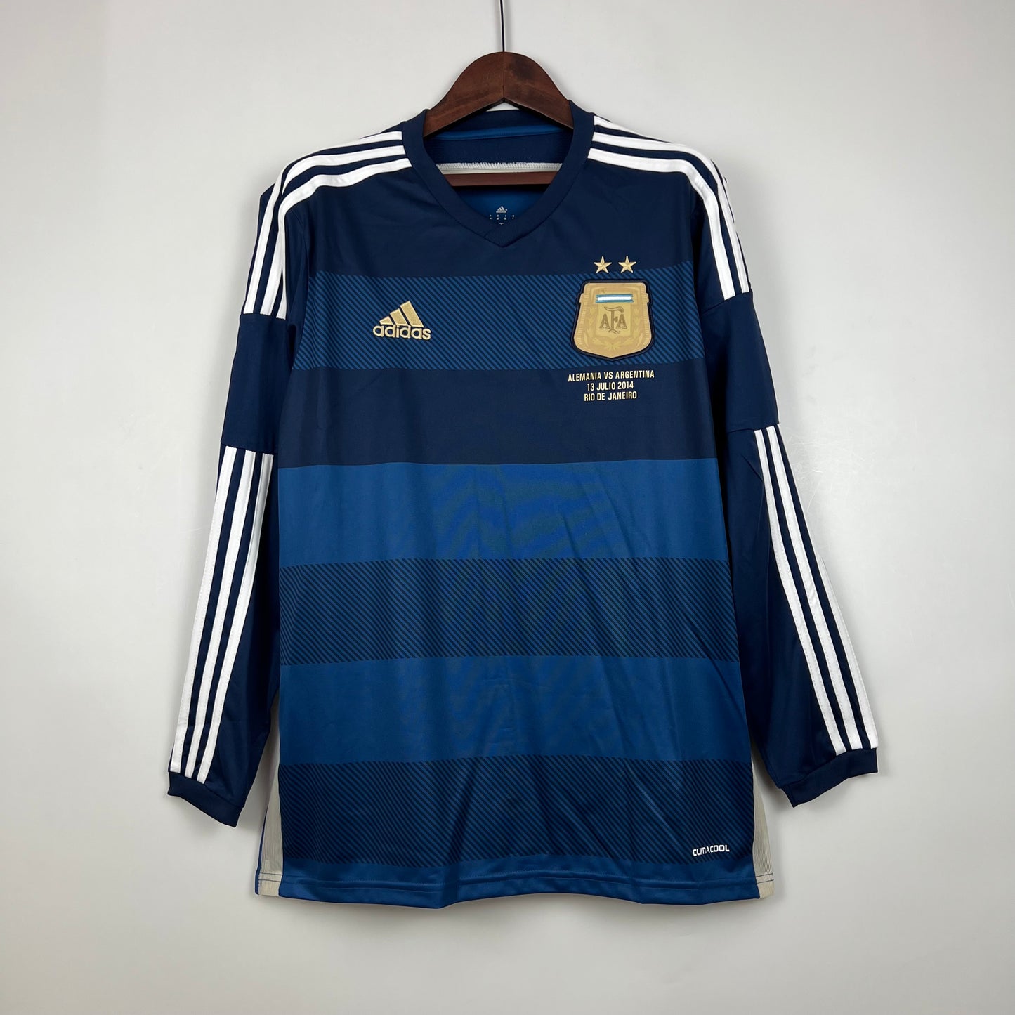 Argentina Retro 2014 Long-Sleeve Away (Fan)