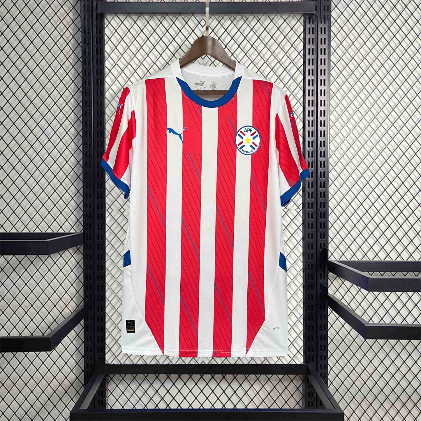 Paraguay Copa America 24/25 Home (Fan), Front Side