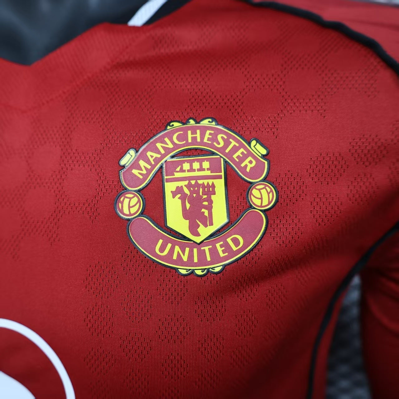 Manchester United 25/26 Long-Sleeve Home (Player)