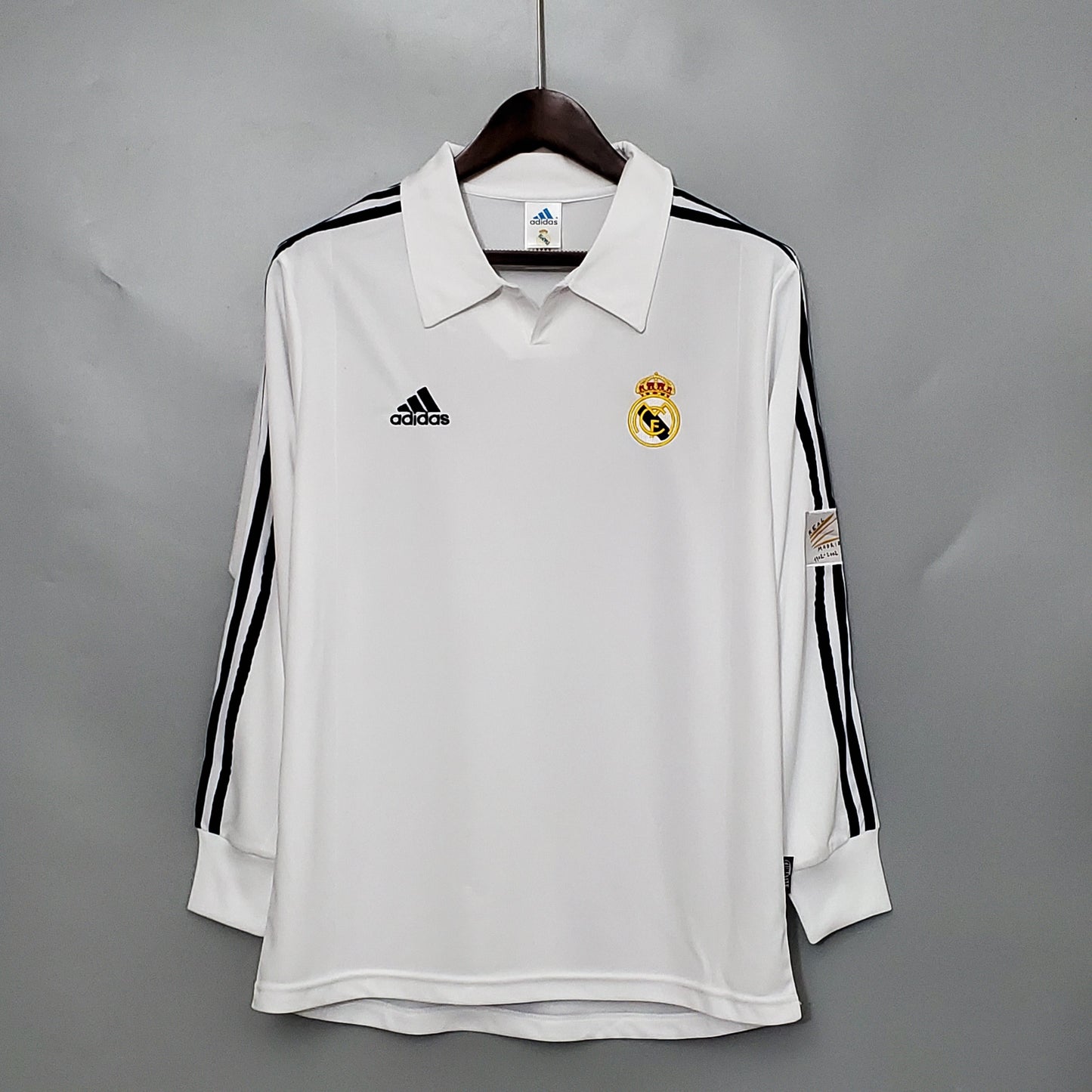 Real Madrid Retro 2002 Long-Sleeve Home (Fan)