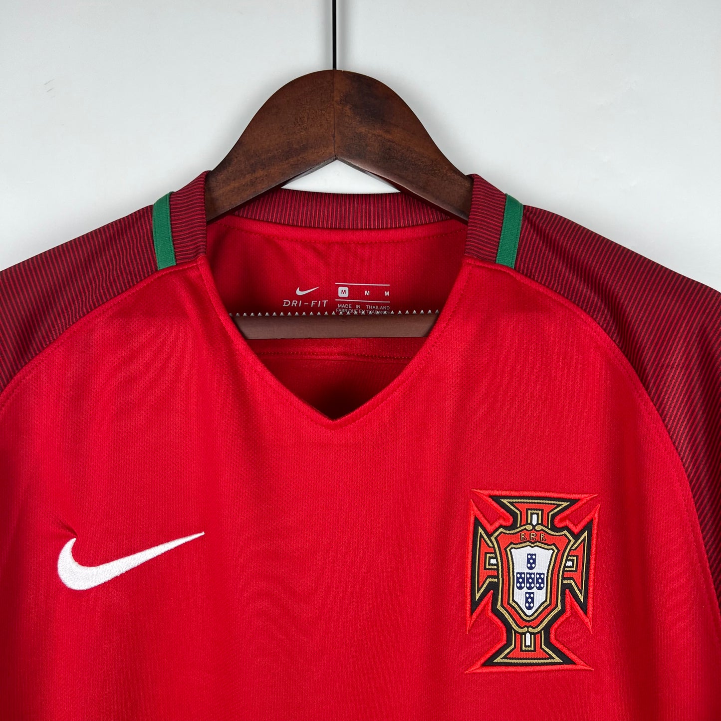 Portugal Retro 2016 Long-Sleeve Home (Fan)