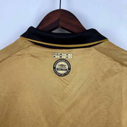 Manchester United Retro 01/02 100th Anniversary Edition Long-Sleeve (Fan)