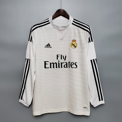 Real Madrid Retro 14/15 Long-Sleeve Home (Fan)