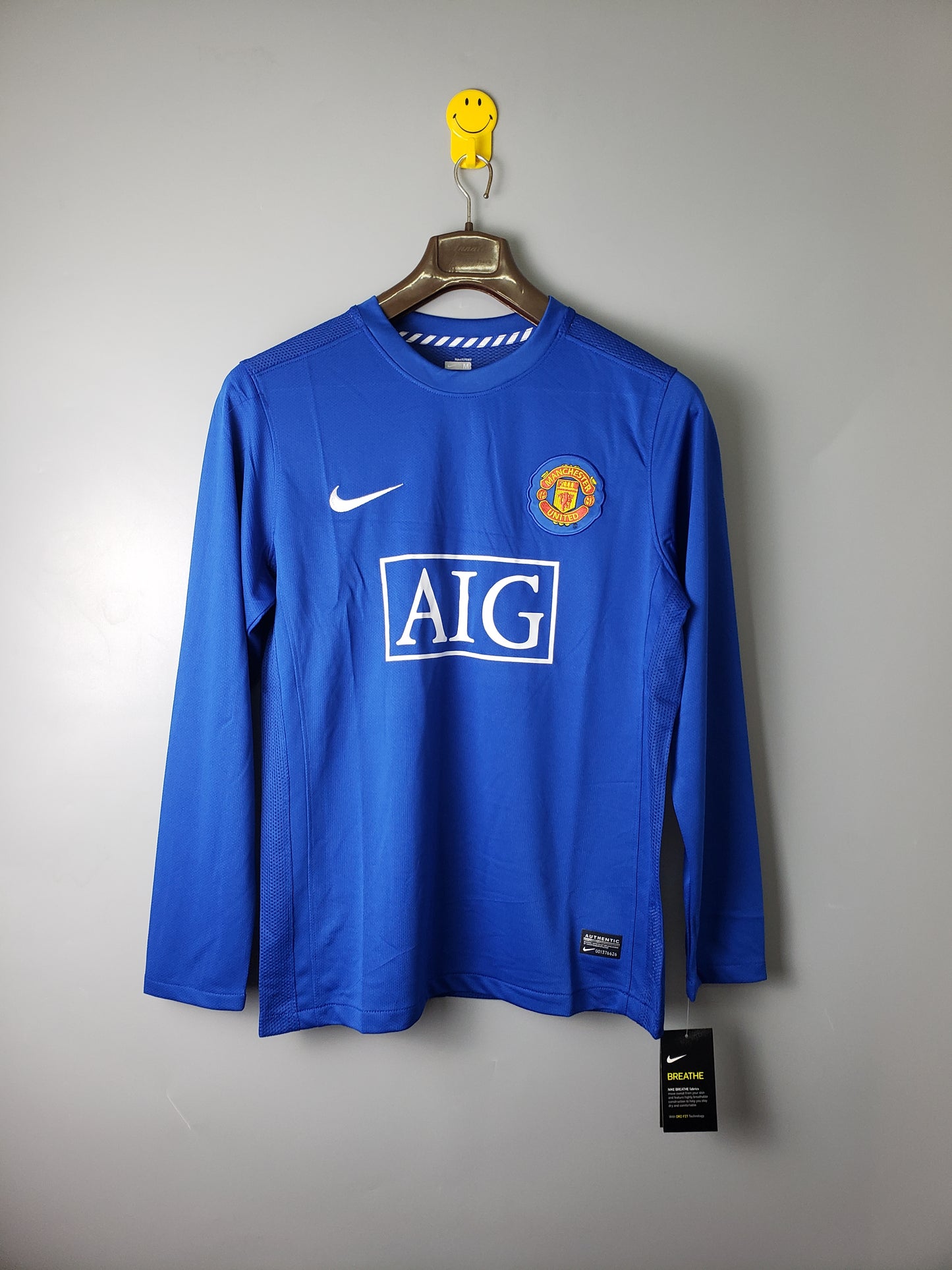 Manchester United Retro 2008 Long-Sleeve Away (Fan)