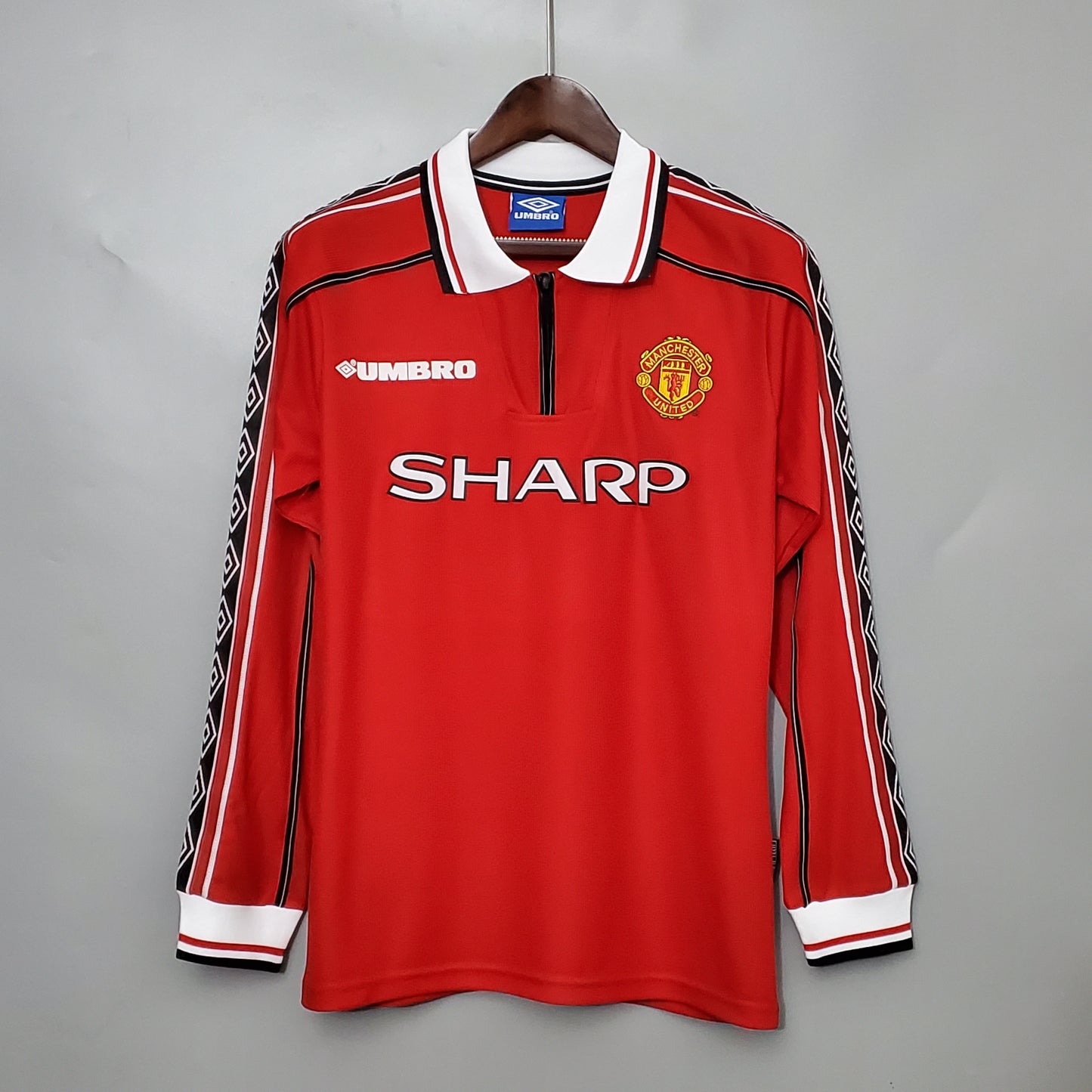 Manchester United Retro 98/99 Long-Sleeve Home (Fan)