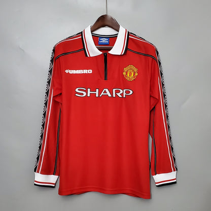 Manchester United Retro 98/99 Long-Sleeve Home (Fan)