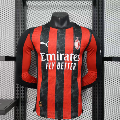 AC Milan 25/26 Home Long-Sleeve (Player)