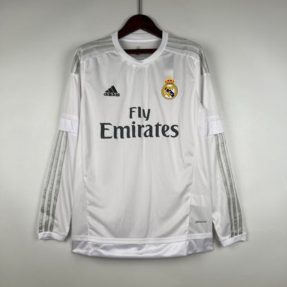 Real Madrid Retro 15/16 Long-Sleeve Home Fan)